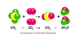 Combustion Chemical Reaction